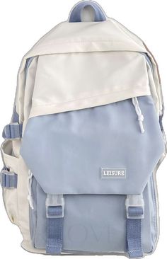 BagForLove - Lightweight Schoolbag for Teen Girls: Teenager Girls Book-bag Functional Blue Bags For Study, Functional Light Blue School Bag, Blue Backpack, School Backpack, Book Girl, Teen Girls, School Backpacks, Bags Backpacks, 4 Inch