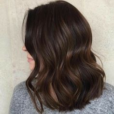 Partial Highlights For Brunettes, Brunette Dimension, Hair Color Lowlights, Color Lowlights, Mushroom Brown Hair Color, Mushroom Brown Hair, All Over Color, Partial Highlights, Mushroom Brown