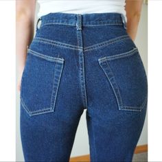 Vintage Calvin Klein Jeans. High Waisted, Skinny Straight Leg. Dated 1990’s In Perfect Condition. Maybe Washed Once Or Twice Ever. Basically Brand New Vintage Jeans. Thick Denim. Very Faint Distressing On The Back Side Of The Legs At The Bottom. Seen In Video Marked Size 4 But Fits Like A 2 Measurements Waist 13.5” Front Rise 11.5” Thigh 9.5” Length 43” Calvin Klein Casual Full Length Bottoms, Calvin Klein Stretch Straight Leg Bottoms, Calvin Klein Fitted Wide Leg Bottoms, Calvin Klein Wide Leg Fitted Bottoms, Spring Calvin Klein Mid-rise Bottoms, 90s Style Fitted High Rise Pants, Fitted 90s Style Blue Bottoms, 90s Style Fitted Full-length Jeans, 90s Style Fitted Full Length Jeans