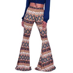 PRICES MAY VARY. Package included:One Piece Floral Print Bell Bottom Pants(Run Long,so Please order 1 SIZE DOWN if you are not belong to the tall lady) Flare Pants for Women feature with Ethnic Tribal paisley floral print,Fit and Flare Design,High and Elastic Waist,Hip Package,Floor Length and Wide Leg Bottoms; This Floral Flare Leggings are great to worn with T-Shirt,Blouse,Crop Top,Cami Tank and high heels;The Flare Bottoms Style will make you look Tall and Slender in these Long Pant Women Hig Elastic Boots, High Waisted Flare Pants, Flared Leggings, Printed Wide Leg Pants, High Waisted Flares, Flare Leg Pants, Bell Bottom Pants, Flare Leggings, Tall Women