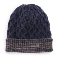 Keep the cold out & the warmth in while always looking on-trend with MUK LUKS® Men's Cable Cuff Cap. It’s form-fitting design, cable knit patterns & super soft fleece lining, give you casually mod comfort all day long. Machine wash on gentle cycle, no bleach, tumble dry low heat. Imported. -100% Polyester Faux Fur Upper -100% Polyester Fleece Lining -One Size Fits Most (OSFM) -Multiple color options available Mens Knit Beanie, Knit Beanie Pattern, Mens Knit, Summer Clearance Sale, Stitch Fit, Suede Slippers, Cable Stitch, Knitted Slippers, Beanie Pattern