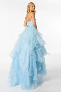 Elevate your look in the Ava Presley 39560 Long Prom Dress. This stunning halter gown features a layered organza skirt, perfect for formal events and pageants. With its luxurious design and flattering silhouette, you are sure to make a statement. Sizes Available: 00,0,2,4,6,8,10,12,14,16,18 Colors: Orchid, Light Blue Prom Dress Halter, Layer Skirt, Organza Skirt, Halter Gown, Dress Halter, Luxurious Design, Layered Skirt, Long Gown, Long Prom Dress