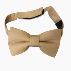 100% brand new and high quality  Material: Linen * Dimensions of kids Bow tie- --Approx. 9CM length of bow tie;Height of bow tie 5cm; strap width 1.8cm *Adult Bow tie Size: Approx. 12CM length of bow tie;Height of bow tie 6cm Color: Champagne Wash Care: Dry Clean Only Note: Due to manual measurement , there may be 1-2cm deviation exist,hope you can understand.  There are slight difference between the picture and the real item caused by light brightness,hope you can understand. S H I P PING: Prod Mens Bowtie, Kids Bow Ties, Bow Tie Wedding, Wedding Bows, Color Champagne, Tie Accessories, Suit And Tie, Bow Ties, Bow Tie