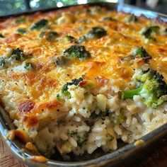 Family Favorite Casseroles, Cheesy Broccoli Rice Casserole, Cream Of Onion Soup, Cheesy Broccoli Rice, Broccoli And Rice, Favorite Casseroles, Broccoli Rice Casserole, Hearty Casseroles, Broccoli Rice