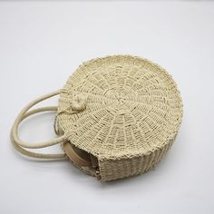 Product information:Bag shape: roundLining texture: polyester cottonOpening method: zipperStrap root number: singleCarrying parts: hard handleColor: beigeSize Information:Circle diameter: 30CMWidth: 9CM Beige Woven Bag With Round Handle, Casual Beige Shoulder Bag With Round Handle, Casual Beige Straw Bag With Round Handle, Beige Woven Shoulder Bag With Round Handle, Eco-friendly Beige Bag With Round Handle, Beige Woven Straw Bag With Round Handle, Eco-friendly Beige Straw Bag With Round Handle, Rattan Handbags, Straw Beach Bag