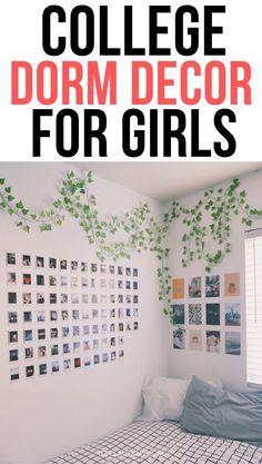 I’m moving to college this year and I LOVED these college dorm decorations. They show you the most insanely cute ideas on how to decorate your dorm. Definitely check this college dorm decor if you need some inspiration. College Dorm Decor Ideas, Dorm Decor Ideas