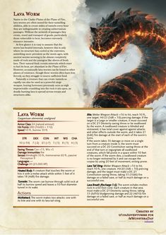 an image of a fire breathing dragon in the middle of a page with text on it