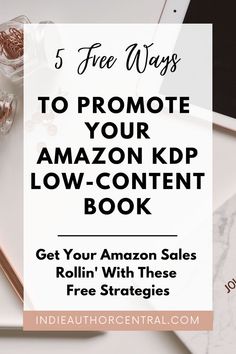 5 Free Ways To Promote Your Amazon KDP Low Content Book Content Journal, Amazon Kindle Books, Ebook Promotion, Amazon Book, Book Promotion, Kindle Direct Publishing