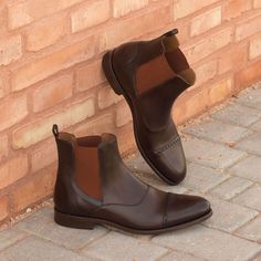 Designed Shoes, Men Stuff, Custom Design Shoes, Hot Style, Dress Guide, Mens Winter, Chelsea Boots Men, Dress Boots, Slip On Boots