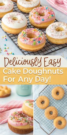 deliciously easy cake doughnuts for any day