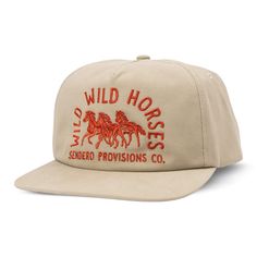 Wild Wild Horses Hat – Sendero Provisions Co. Digital Outfits, Country Accessories, Hand Sticker, Accessories Aesthetic, Business Board, Trendy Hat, Patch Hat, Brown Hats, Classic Hats