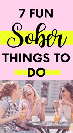 Whether you’ve quit drinking all together, or just for the month of October, finding fun things to do without alcohol can be the key to staying sober! Here are 7 fun things to do with friends, family or alone to stay sober! Sober life. Sober quotes. Addiction recovery. Alcohol-free activities. Sobriety quotes. People Having Fun, Stay On Track