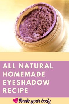 Homemade Eyeshadow, Eyeshadow Recipe, Diy Natural Makeup, Get Fair Skin, Diy Makeup Recipe, Diy Eyeshadow, Tomato Face, Diy Makeup Remover, Makeup Recipes