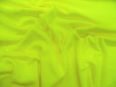 the yellow fabric is very soft and bright