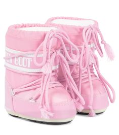 Hello Kitty Baby, Fuzzy Boots, Christmas Fits, Baby In Snow, Baby Icon, Moon Boot, Baby Cowboy, Pink Moon, Moon Boots