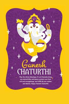 Happy Ganesh Chaturthi ! Consciousness Quotes, Happy Birthday Wishes Images, Birthday Wishes And Images, Ganpati Bappa, Happy Holi