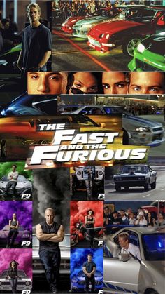 the fast and the furious movie poster