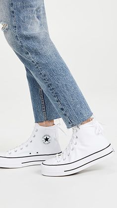 Converse Chuck Taylor All Star Lift High Top Sneakers | SHOPBOP White Platform Converse, Chuck Taylor All Star Lift, Platform Converse, Top Sneakers Women, White Converse, Sneakers Men Fashion, Converse Chuck Taylor All Star, Sneaker Collection, Converse High Tops