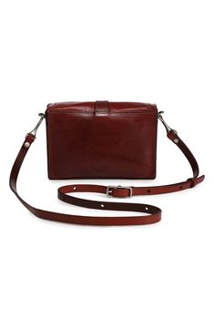 This crossbody bag is shaped from supple leather and features a spacious interior for essentials and extras. Lined Leather Imported Nordstrom Store, Anemone, Nordstrom Rack, Crossbody Bag, Nordstrom, Perfect Gift, Free Shipping, Leather