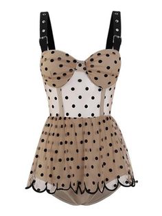 Polka Dot Ruffled Skirted Swimsuit – Retro Stage - Chic Vintage Dresses and Accessories Style Vert, Kawaii Swimsuit, Retro Stage, Skirted Swimsuit, Retro Swimsuit, Suspender Pants, Sequin Evening Dresses, Standard Dress, Swimsuits Hot