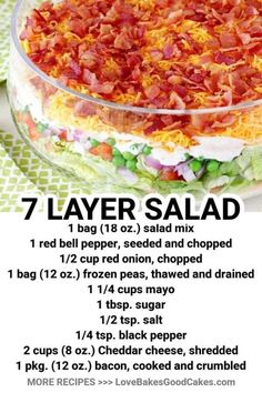 an image of a layered salad recipe