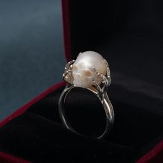 Skull Pearl, Dope Jewelry, Skull Carving, Funky Jewelry, Skull Ring, Fantasy Jewelry, Gothic Jewelry, Dream Jewelry, Jewelry Inspo