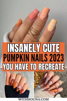 Pumpkin season is finally here and if you're anything like me, I can bet you're looking for the cutest pumpkin nails of 2023 to recreate. Thus, we've got you everything from the best pumpkin nail designs of 2023 to pumpkin nail art, pumpkin nails fall, Mickey pumpkin nails, pink pumpkin nails, cute pumpkin nails, Halloween pumpkin nails, and so much more. Pumpkin Nails 2023, White Nails With Pumpkin Design, Fall Pumpkin Nails 2023, Fall Halloween Nails 2023, Fall Season Nails Simple, Cute Pumpkin Nail Designs, Fall And Halloween Nail Designs, Subtle Pumpkin Nails, Classy Pumpkin Nails