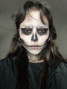 skull makeup tate langdon ghost cod cosplay costume halloween Skull Makeup Tate, Halloween Makeup Tate Langdon, Tate Halloween Makeup, Halloween Skull Costume, Ghost Cod Halloween Costume, Halloween 2024 Makeup, Skull Outfits Halloween, Tate Langdon Makeup Tutorial, Ghost Make Up