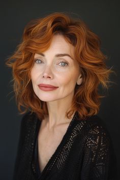 Red Hair Over 50, Best Short Haircuts For Women, Youthful Hairstyles, Copper Red Hair, Haircuts For Women Over 50, Lilac Hair, Hairstyles For Women Over 50, Short Haircuts For Women