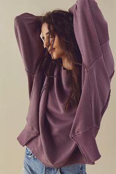 Camden Sweatshirt | Free People Camden Sweatshirt, Boho Clothing, Boho Outfits, Free People, Sweatshirts, Clothes