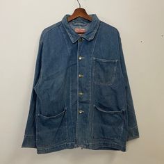 [DESCRIPTION] Please read the description first before buy my items‼️‼️ Vintage 90s Tomy Cort Denim Jacket Size on tag : M Tag says M,fits like L (please refer the actual measurements given and compare it with best fitting clothes,by using the size on tag is not always accurate) All in good condition [MATERIAL] Cotton [MEASUREMENT] Measurement:  armpit to armpit : 23 inches  Back collar to bottom : 27 inches Sleeve length from under armpit to end of cuff : 20 inches [CONDITION] - All in good con Indigo Denim Jacket, Denim Coverall, Denim Jacket Vintage, Button Ups, Indigo Denim, Vintage Denim Jacket, Jacket Vintage, Denim Button Up, Vintage 90s