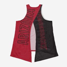 Fandom never looked so good. Whether you're at the game, hitting the beach, or getting your epic workout on at the gym, this Arizona Diamondbacks Women's Tie-Breaker Sleeveless Top is sure to make you the most passionate and best-dressed fan around. Features Team-colored design with team logo display on chest so everyone knows who you're rooting for Reverse side with two team-colored tie-able ends for double the awesome Wordmark team name display on reverse side so you can show off your team spi Sleeveless Tops For Sports Events With Team Spirit, Sporty Racerback Activewear For The Beach, Team Spirit Sleeveless Tank Top For Sports, Sweat Resistant Racerback Tank Top For Gym, Sweat-resistant Racerback Tank Top For Gym, Moisture-wicking T-back Tank Top For Gym, Summer Team Spirit Sleeveless Tank Top, Summer Sleeveless Team Spirit Tank Top, Sports Racerback Tank Top