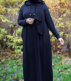 Black And Navy Blue Rib Hooded Abaya   Black and Navy, Colour with Hoodie  Rib Thicker Puffy Material With Pockets Long Maxi Dress Stylish And Comfy Casual Winter Abaya, Black Long Sleeve Abaya For Fall, Casual Long Abaya For Fall, Casual Long Fall Abaya, Modest Black Abaya With Long Sleeves, Modest Black Long Sleeve Abaya, Modest Long Sleeve Black Abaya, Modest Black Long Sleeve Khimar, Modest Long Sleeve Black Khimar