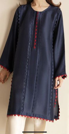 Simple Dress Casual, Latest Dress Design, Kurta Neck Design, Modest Dresses Casual