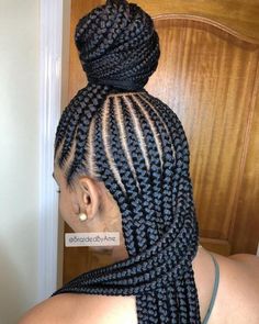 Braided Half Up Half Down Hair, Braid Half Up Half Down, Feed In Braids Hairstyles, Single Braids, Quick Braided Hairstyles, Feed In Braid