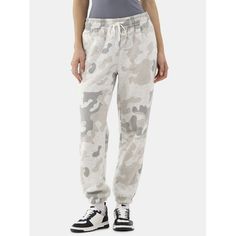 Snuggle up in style with these Women's Teddy Lined Joggers. Featuring a cozy teddy lining, these joggers are your new best friend for chilly days. The elastic waistband with a drawcord for the perfect fit, while two side seam pockets add a practical touch. Whether you're lounging at home or stepping out for a casual errand, these joggers blend comfort and fashion effortlessly. Pair them with your favorite hoodie or a chunky sweater for the ultimate laid-back look. Only at Walmart. Color: Gray.  Gender: female.  Age Group: adult. New Best Friend, Joggers Womens, Stepping Out, Chunky Sweater, No Boundaries, Gender Female, Best Friend, Age Group, Active Wear