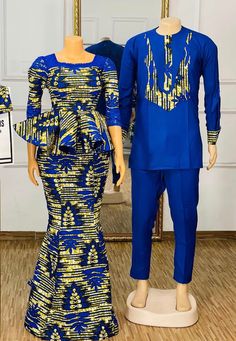 ABOUT OUTFIT: * Handmade with love from a family oriented woman for beautiful couples using carefully selected high quality African print that can stand the test of time. * This is African matching attire for couples suitable for photoshoot, birthdays, marriage vow renewal and other African themed events. * If you want a matching outfit for another family member(son or daughter), please send a message via Etsy. * Carefully lined for perfect fit. ABOUT SIZING: *  Comes in different sizes. For the African Print Family Outfits, African Traditional Wear For Couples, Men Matching Outfits, Sepedi Traditional Attire For Couples, Couple African Outfits Matching Wedding, Couple Traditional Outfits African, African Family Outfits, Couple Outfits African, African Couple Outfit Matching