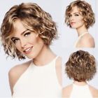 Brown Black Mix Curly Wigs Short Wigs for Women Fashion Party Wigs Heat Safe | eBay Short Wigs For Women, Wigs Short, High Quality Wigs, Short Wigs, Wigs For Women, Real Human Hair, Curly Wigs, Hair Wigs, Hair Pieces