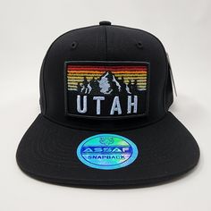 UTAH ADJUSTABLE SNAPBACK HAT CAP  *NWT* Hat Cap, Snapback Hat, Snapback Hats, Utah, Accessories Hats, Shoe Accessories, Mens Accessories, Hats