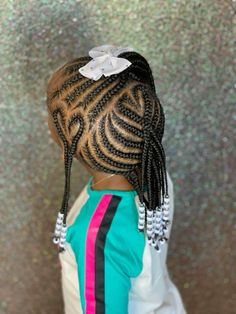 Kiddie Braids, London Hairstyles, Kids Cornrows, Kids Cornrow Hairstyles, Crochet Hair Styles Freetress, Rip Tattoo