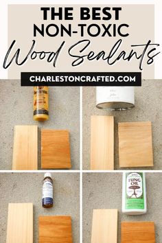 the best non - toxic wood sealants for furniture and home decor with instructions on how to use them