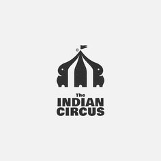 Indian Circus, Circus Logo, Tent Revival, Trending Logo, Designer Identity, Line Art Logo, Clean Logo, Fun City, Pet Design