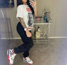 Styling Jordan Retro 4 Outfits, Retro 4 Jordans Outfit Women, Jordan Retro 4 Outfits Women, Retro 4 Outfits, Jordan 4s Outfit Women, Jordan 4 Outfit Women, Jordan Outfits Womens, 4s Outfit, What's Your Name