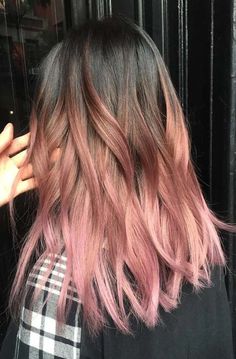 Brown And Pink Hair, Hair Slick, Pink Ombre Hair, Brown Ombre Hair, Disney Hair, Highlights Hair, Super Hair, Hair Color Pink, Trendy Hair Color