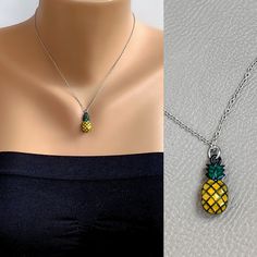 Pineapple Necklace, Teenager Style Necklace, Birthday Gift for Kids, Silver Necklace, Best Bff Gift Necklace, Trendy Teenager Jewelry, Pineapple Charm Silver Necklace. This necklace can be a wonderful gift for your Bff , mom, wife... The lenght is 17 inches with 2.5 adjustable extension chain. Your item will be packaged in a little bag . Enjoy your shopping❤️ Teenager Style, Dainty Choker Necklace, Pineapple Necklace, Sterling Silver Name Necklace, Moon Phases Necklace, Necklace Trendy, Bff Gift, Hand Bracelet, Charm Necklace Silver