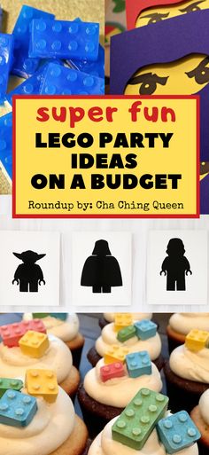 lego party ideas on a budget roundup by one chicque queen and super fun