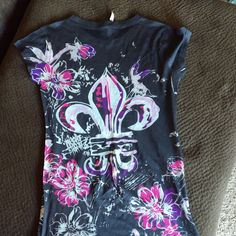 I Got This T Shirt It's Super Cute But Never Got To Wear It. It's A Medium But My Bust Wouldn't Fit. I'm A 36 D :( Fitted Pink Top With Sublimation Print, Pink Cotton Top With Sublimation Print, Cute Tshirts, Wear It, I Got This, Top Tee, Super Cute, Womens Tops, Tops & Tees