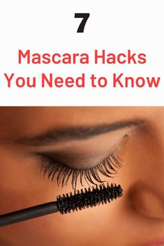 Mascara Hacks, Full Lashes, Fiber Lash Mascara, Makeup Tricks, Eye Mascara