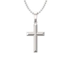 Our Sterling Silver Solderend-Cross Pendant Necklace Chain makes a gorgeous gift for any occasion. 925 Sterling Silver Cross Necklace.  25mm * 11mm Silver Plain Crucifix on Adjustable Chain From 16 Inches to 18 Inches. Religious Christian Holy JewelleryCrafted from sterling silver this plain cross is 22mm in height and 13mm in width.  It is stamped with 925.  The chain is adjustable in length which allows the wearer to wear anywhere from 16inches to 18 inches.  Comes with a Free sterling silver 9ct Gold Earrings, Silver Cross Necklace, Sterling Silver Cross Necklace, Gold Earrings For Women, Sterling Silver Cross, Cross Pendant Necklace, Gorgeous Gift, Silver Cross, Wow Products