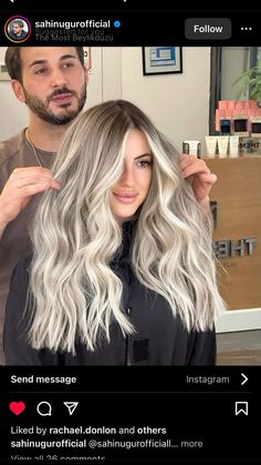 Full Blonde Hair, Ash Blonde Hair Balayage, Icy Blonde Hair, Creative Hair, Hair 2024, Ash Blonde Hair, Icy Blonde, Balayage Hair Blonde, Light Hair Color